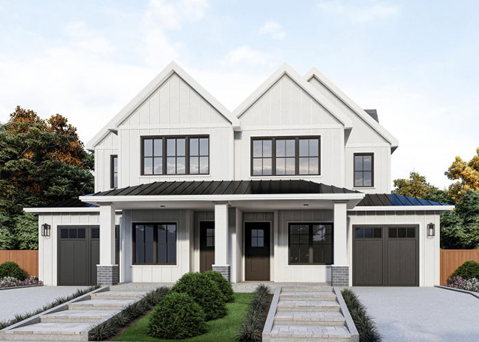 Cost Efficient Luxury Villa Kit Prefab Light Gauge Steel Frame House