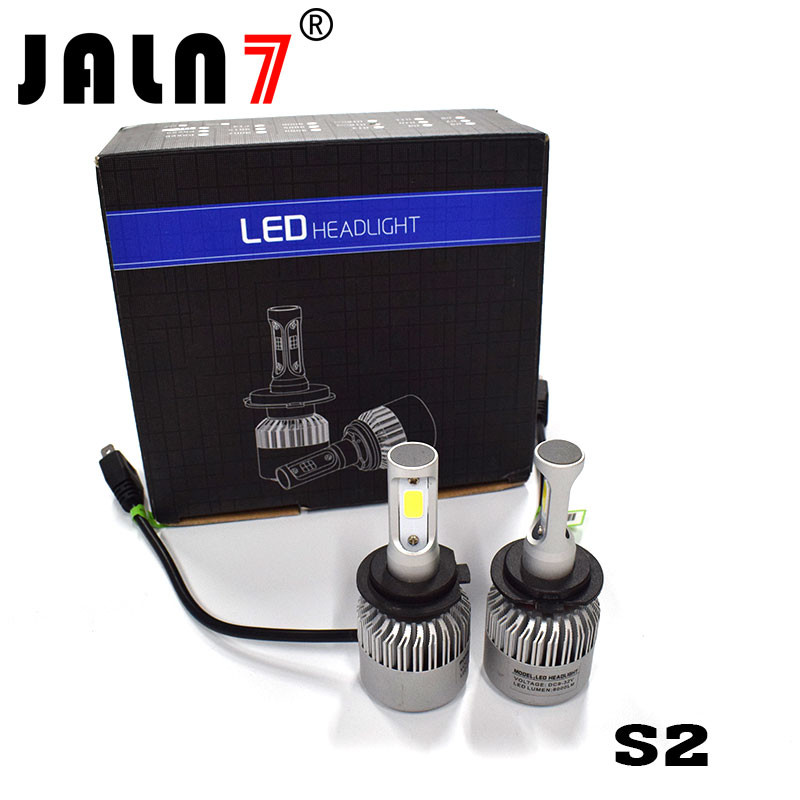 LED Headlight Bulbs JALN7 S2 LED Conversion Kits Extremely Super Bright H1/H4/H7/H11/9005/9006 36W 8000lm