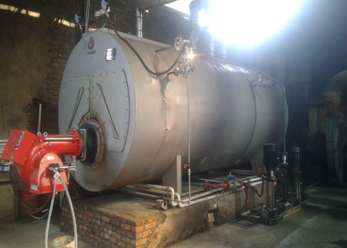 No Pollution Gas Hot Water Boiler , Gas Fired Water Boiler For Drying