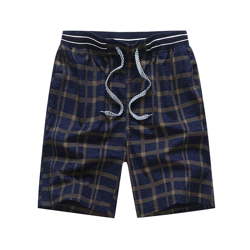 Young men's oversized cotton beach pants