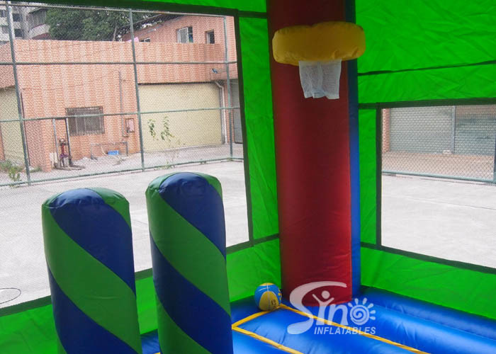 5in1 module panels outdoor kids inflatable bounce house slide combo from Sino Inflatable