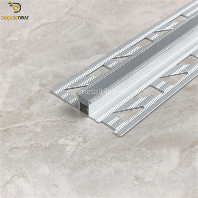 Decorative Metal Edge Trim Expansion Joint Profile Chrome L Tile Trim