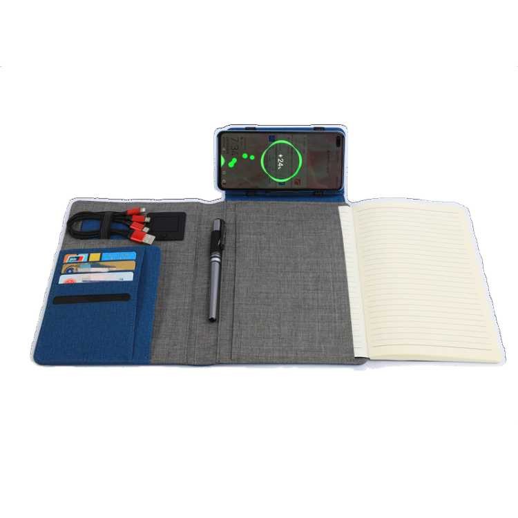 Customized A5 Power Bank Notebook Diary Multifunctional Office Gift