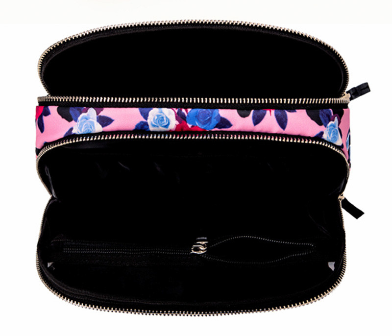 Customised Eco Friendly Waterproof Zipper Pouch Wash Makeup Bag