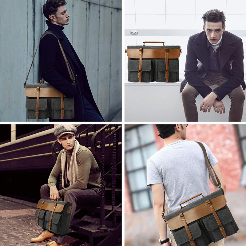 Customized new design luxury Messenger Bag for Men