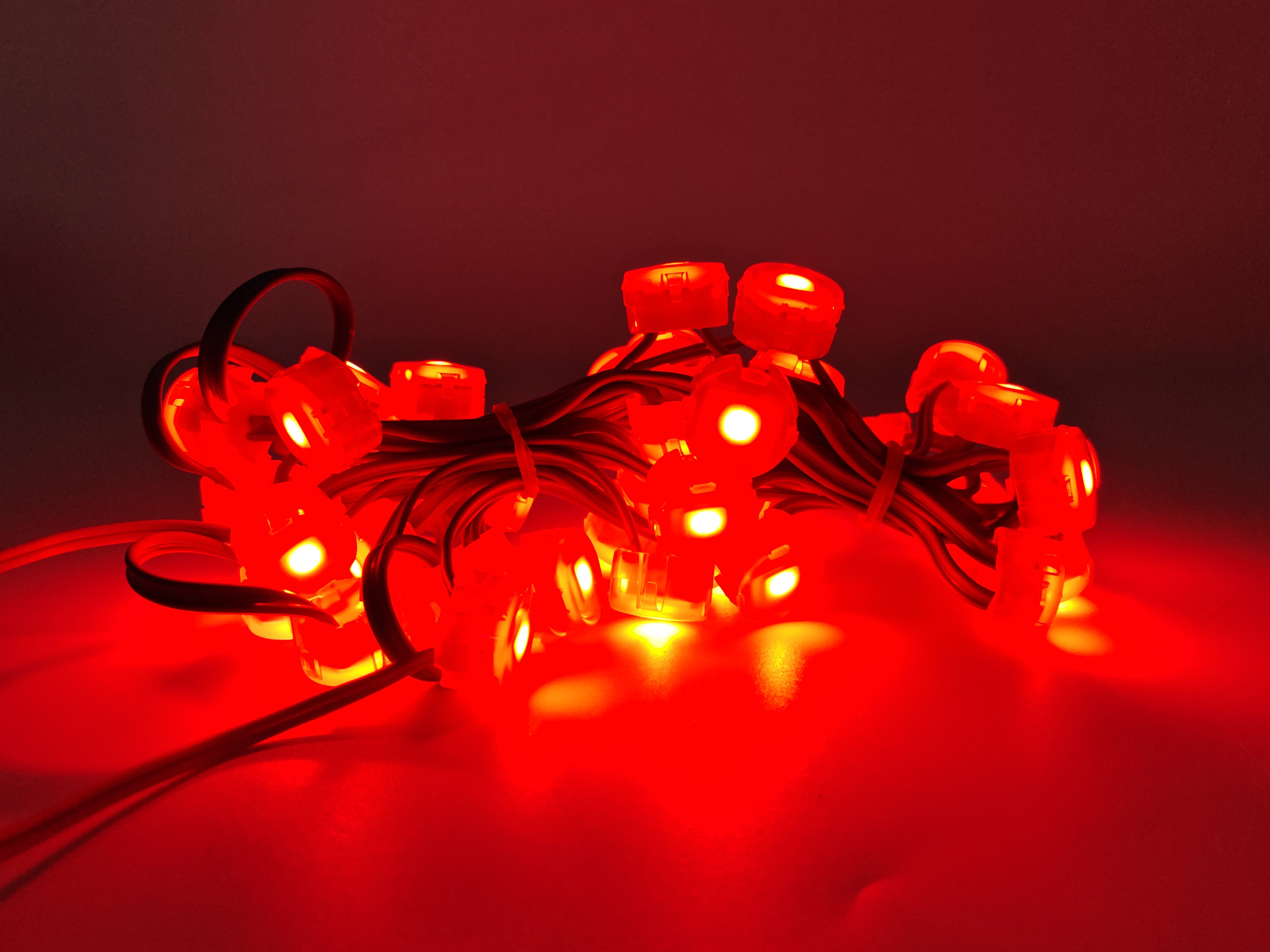 Wholesale LED Christmas decorative fairy lights series connected to outdoor waterproof curtain string light