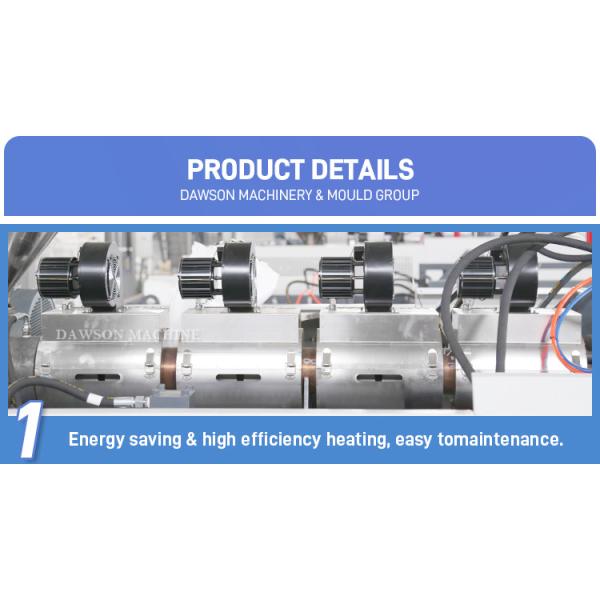 Easy To Operate Extrusion Blow Molding Machine 2L 3L Laundry Detergent Bottle Making