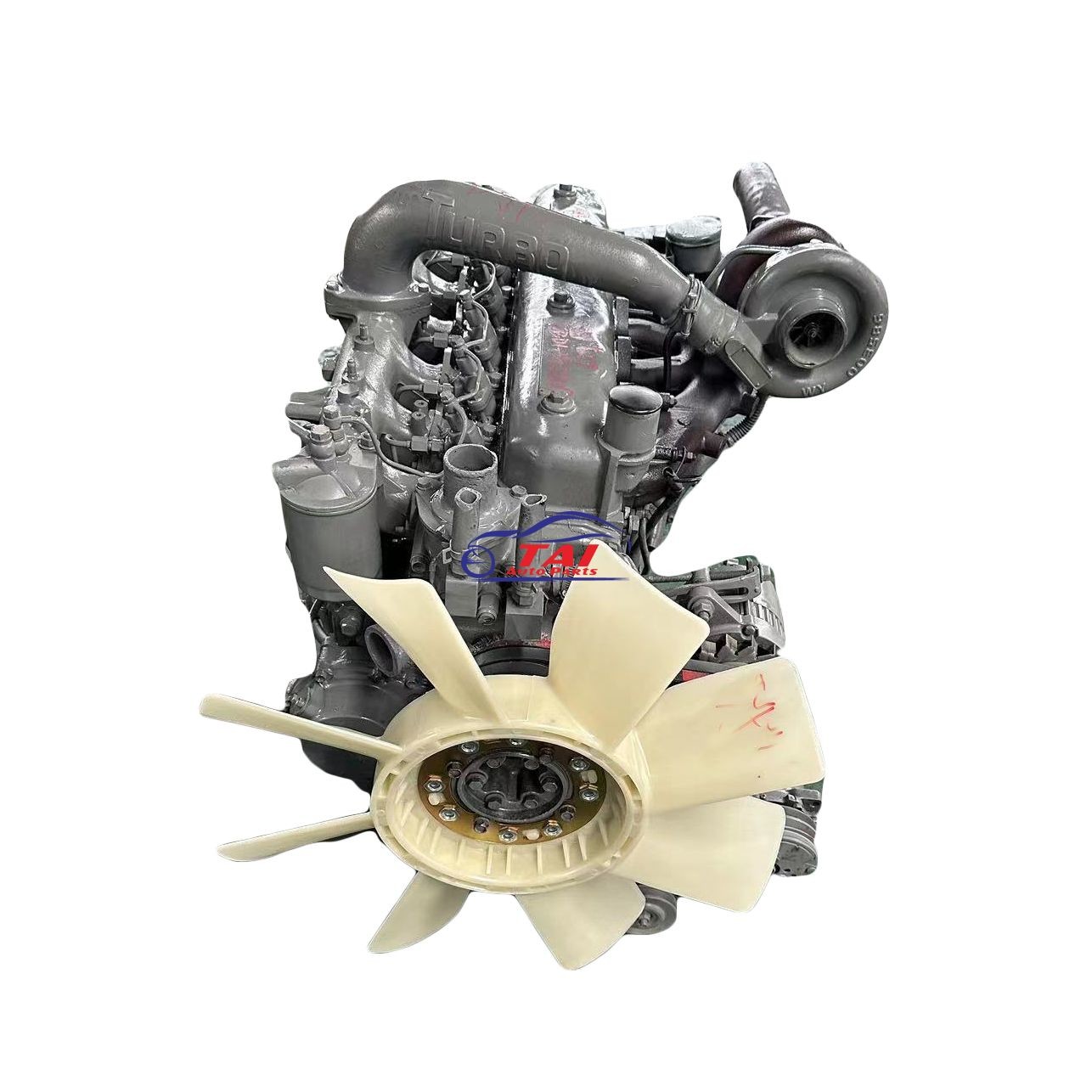 Euro 5 Emission Standard Isuzu Engine Components with Electric Starter Performance