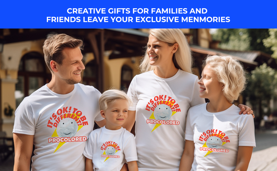 CREATIVE GIFTS FOR FAMILIES AND FRIENDS LEAVE YOUR EXCLUSIVE MENMORIES