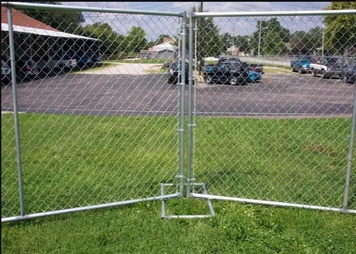 Free Standing 2mm Temporary Security Fencing Portable Galvanized For Events