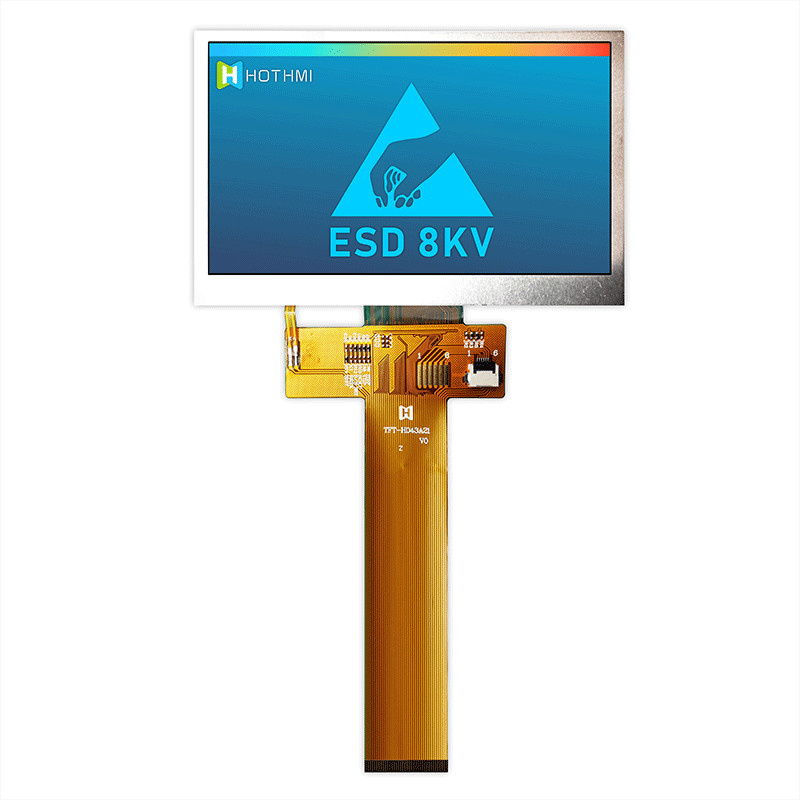 480x272 Color 4.3 Inch TFT LCD Display Module Sunlight Readable TFT-H043A21WQISTKN40