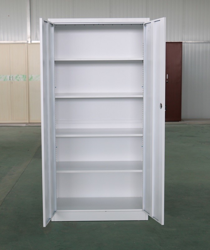 Swing Door Cold Rolled Steel Stationery Cupboard Kd Structure