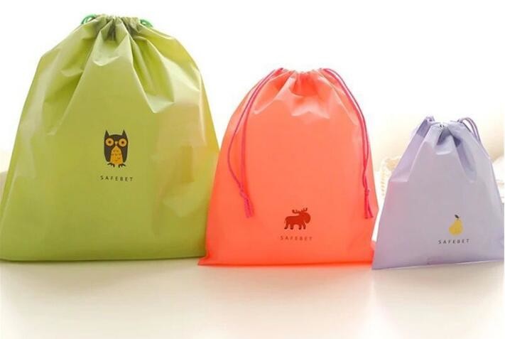 Outdoor Use 210D Sample Shoe Polyester Drawstring Bag,fashionable pattern printing polyester foldable shopping bag PACK