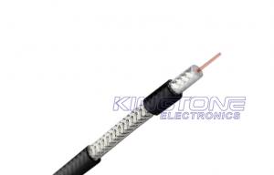 Buy cheap Non Plenum UL CM Dual RG6 Coaxial Cable Quad - Shield 18 AWG CCS 75 Ohm Cable product