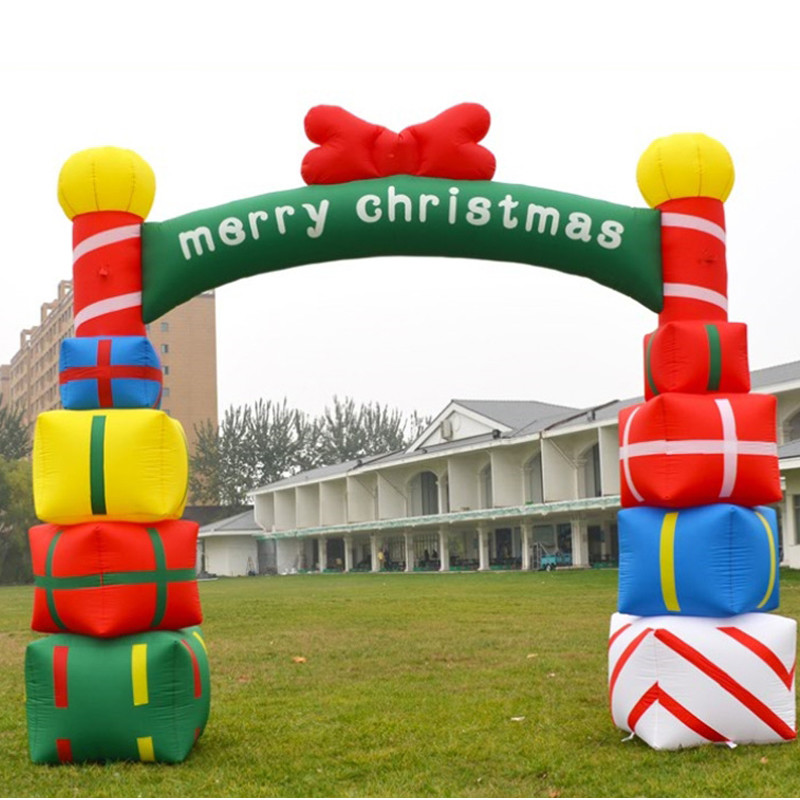 Factory Customized Christmas Holiday Family Party Outdoor Funny Inflatable Snowman Display