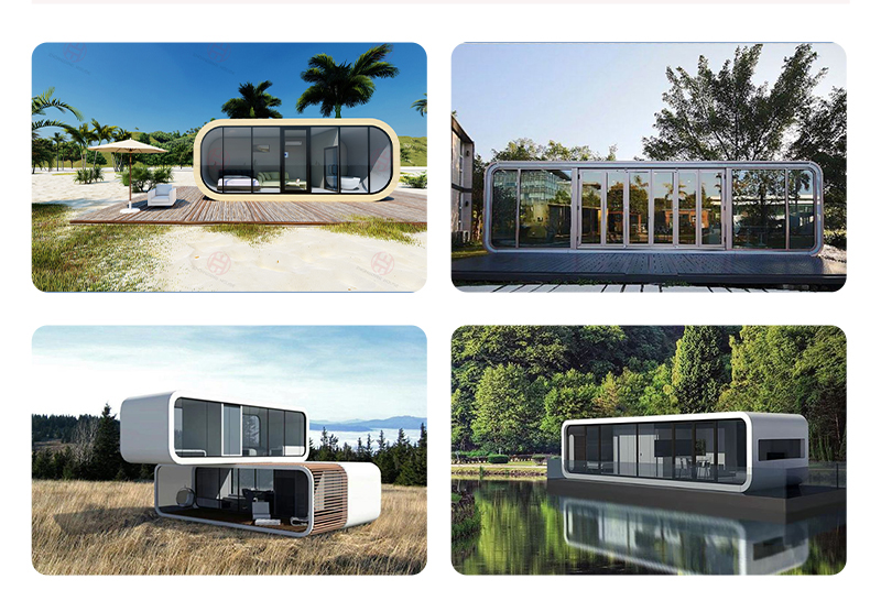 OEM/ODM Customized Color Apple Cabin for Hotel Restaurant and Portable Board Room