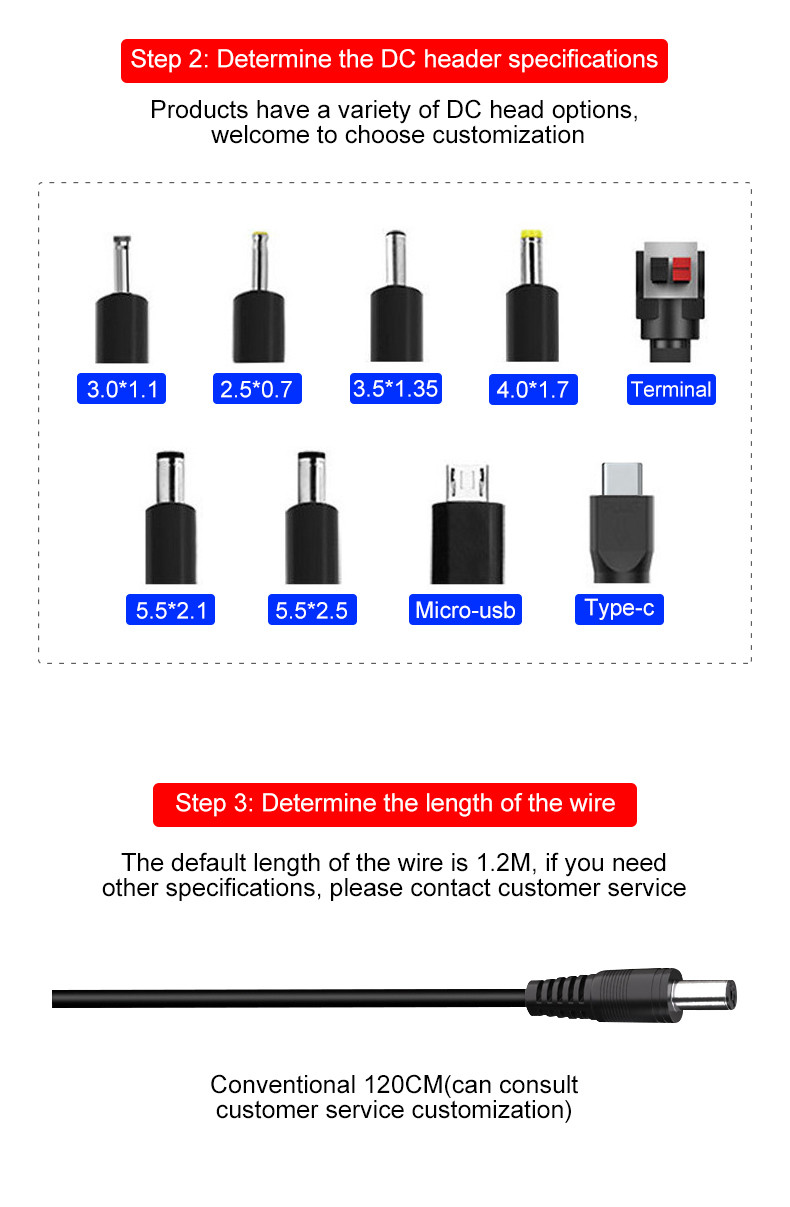 18W 5V 3A Wall Mount Power Adapters Powering For Milwaukee Battery