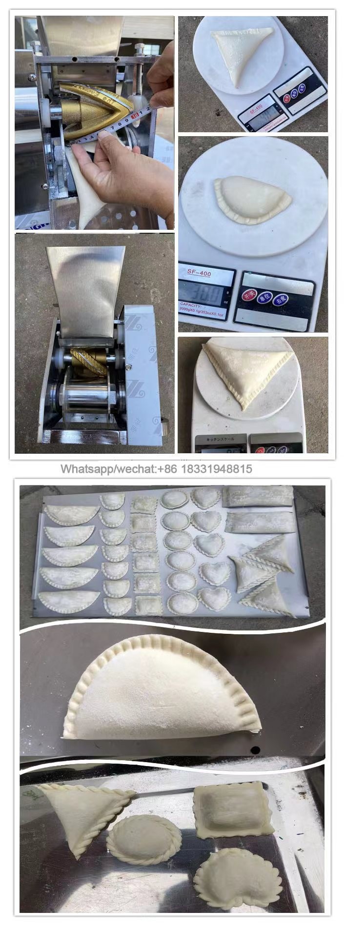 2024 Food Machinery Food Dumpling Machine is simple, efficient and fast