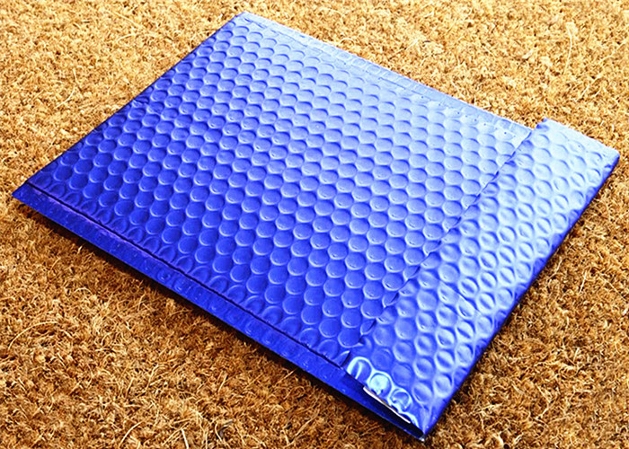Metallic Jiffy Padded Mailers , Metallic Foil Bubble Bags For Express Delivery