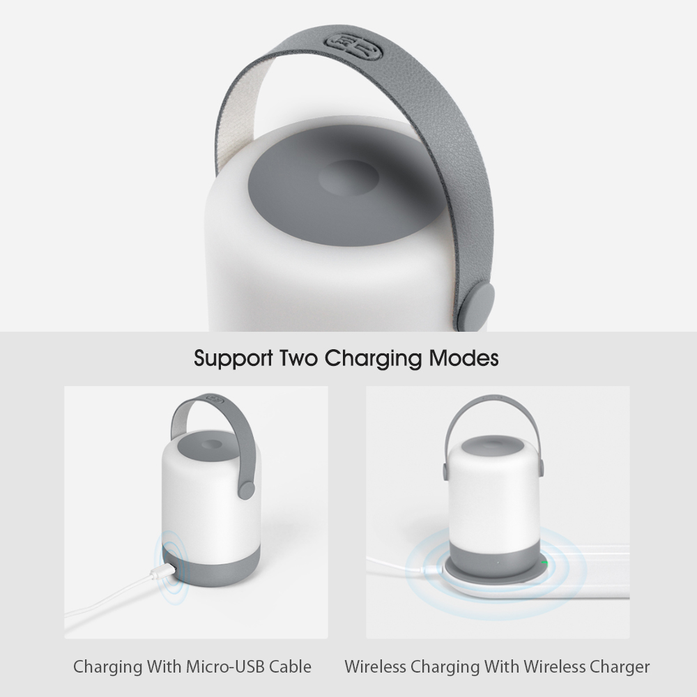 Speed Fast 3000-4000K 9V 2A Qi Wireless Iphone Charger Lamp