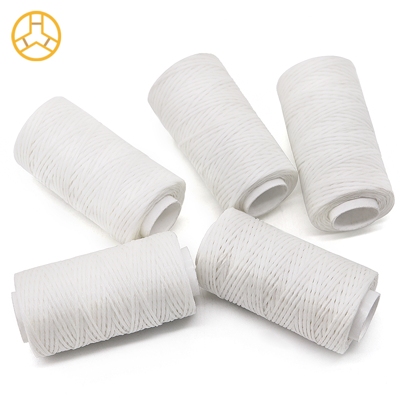 16 Yarn Count Mixed Colors Thick Cotton Thread 100m/Roll for Sewing Competitive