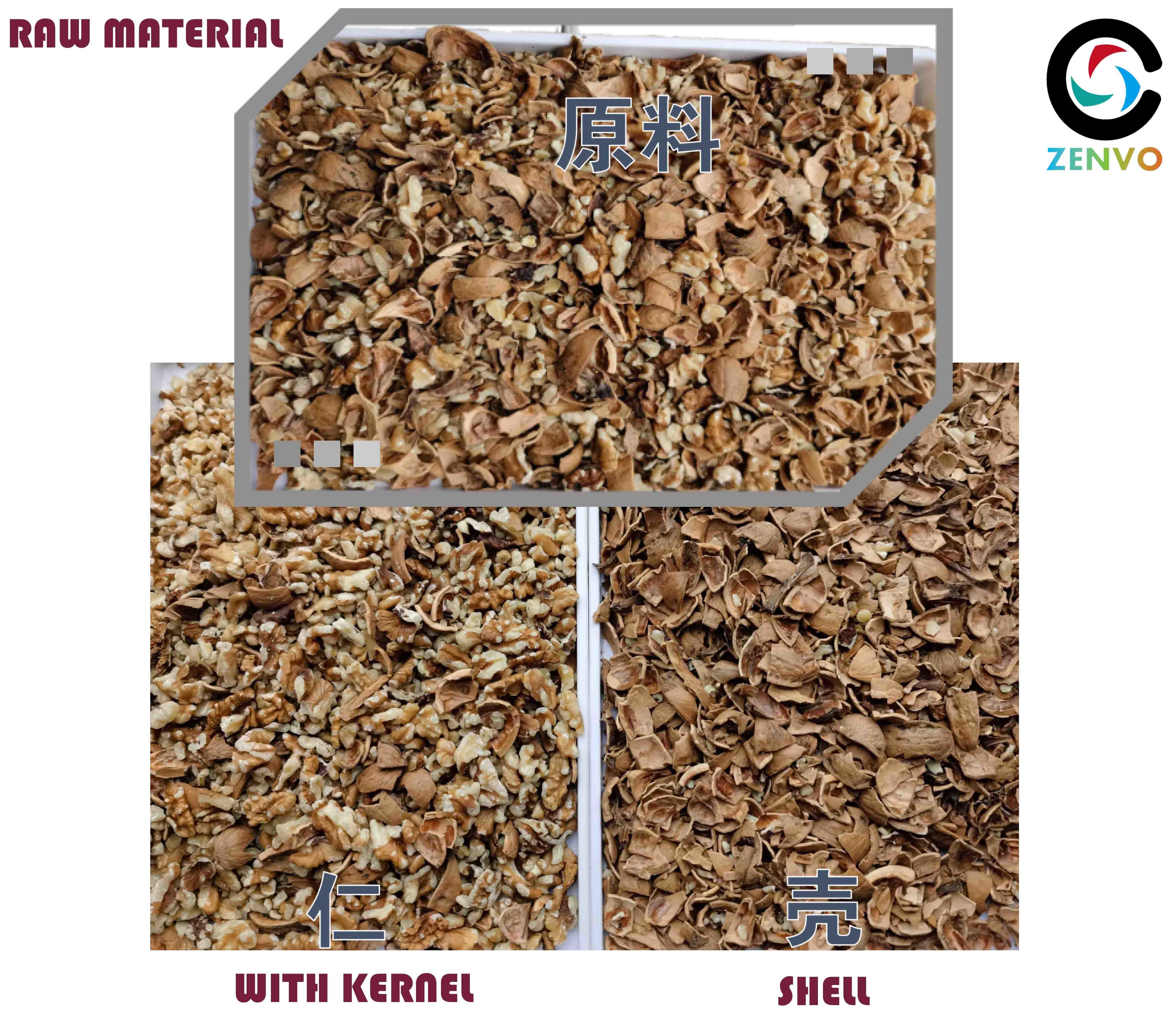 Separate Walnut Shell Out Of Kernels By Circulating Wind Sorting Machine