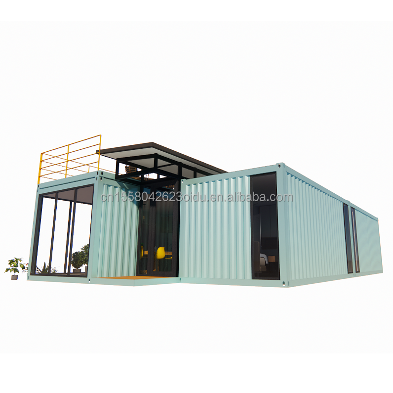 20ft/40ft Prefabricated Portable Foldable Expandable Container Tiny Mobile House with 3 Bedrooms Aluminum Alloy Windows