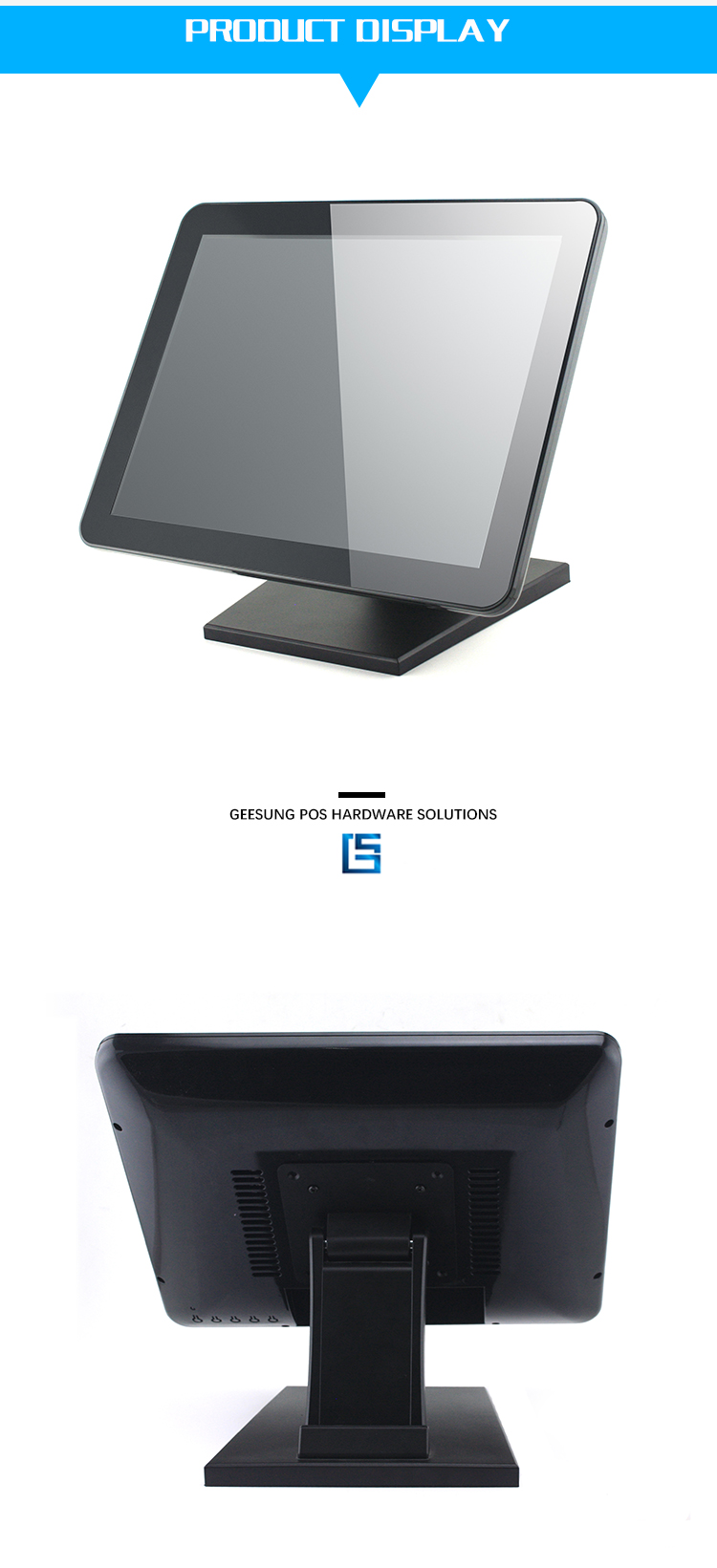 17 Inch AC220V-DC12V Windows POS System Integrated Pos Terminal
