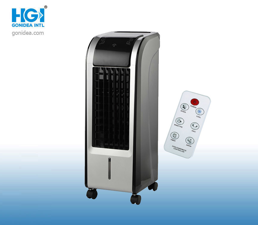 ROHS H31in Eco Friendly Portable Air Cooler 5L Water Tank Ice Pack