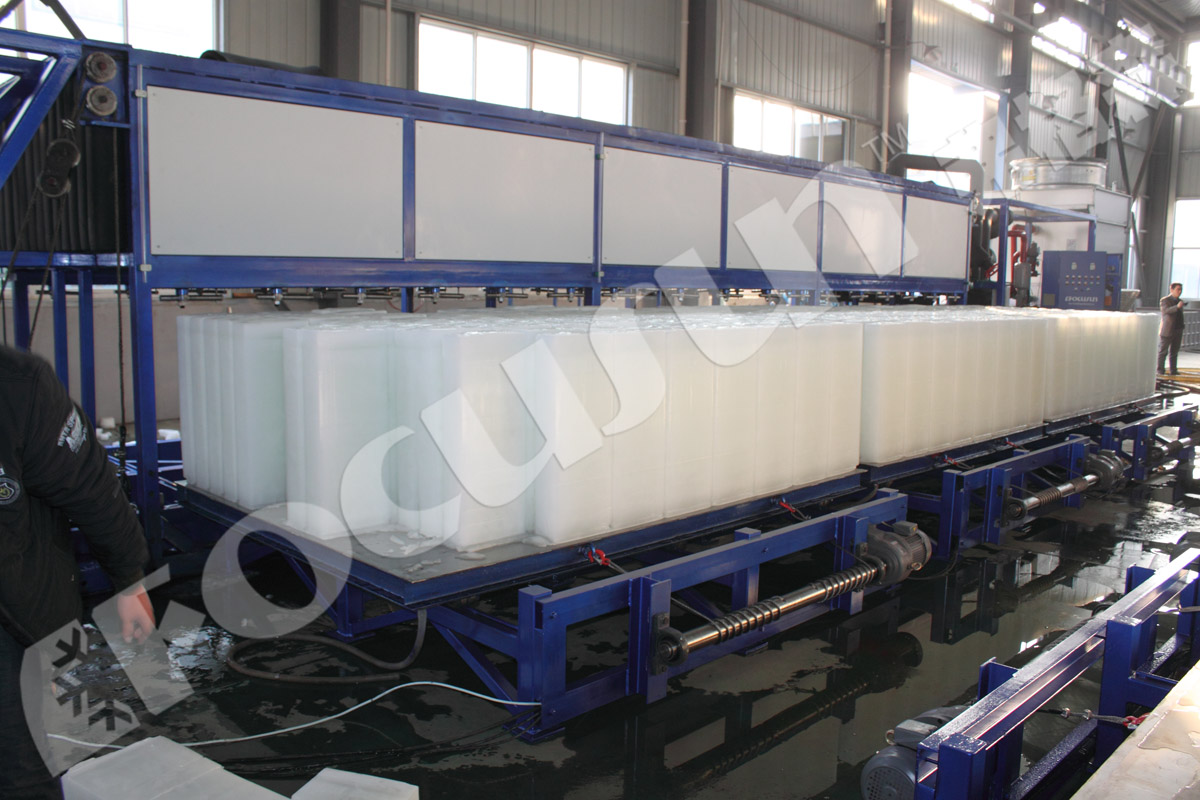 R404 Refrigerant Container Type Block Ice Machine for Seafood Preservation 5Ton/Day
