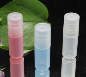 China Frosted 10ml Empty Roll On Bottle Plastic Deodorant Perfume Oil Roller Ball Bottles on sale