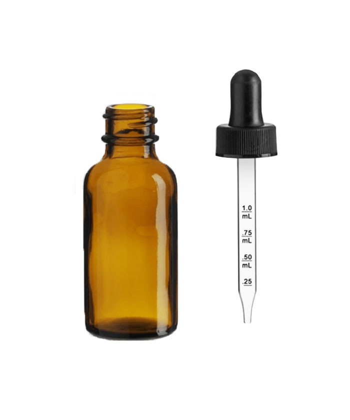 Child Resistant Glass Dropper Bottle for Essential Oil Packaging Custom 15ml 30ml 50ml 100ml Serum Bottle with Dropper