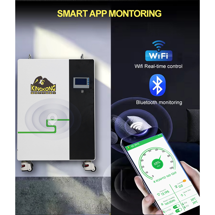 6000 Times Cycle Life Power Wall Mount Lithium Battery 51.2V 10Kwh For Solar Energy System