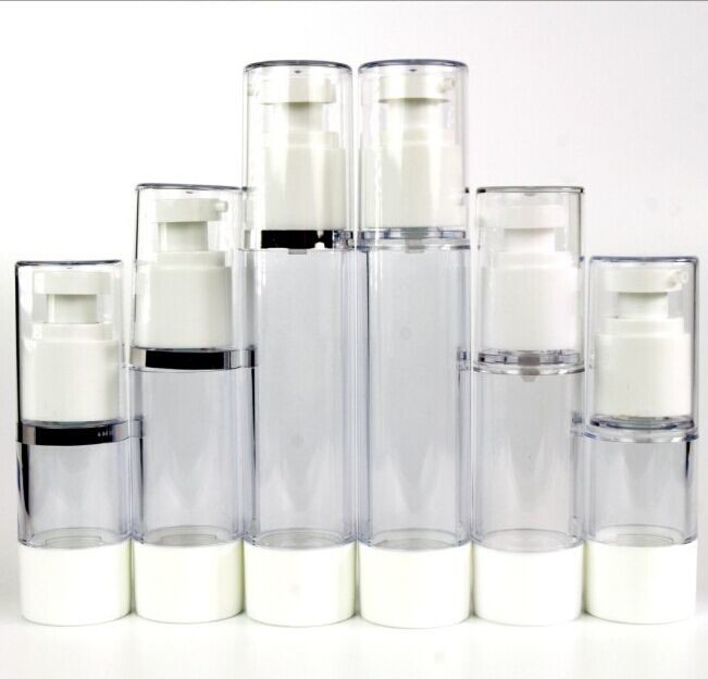 vacuum Lotion pump empty bottles 15 ml 30 ml 50 ml 80ml 100ml