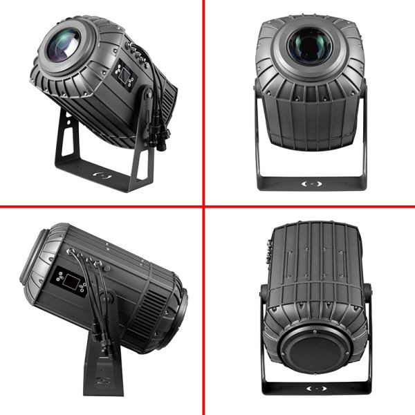 High Power 300W LED Outdoor Zoom Gobo Projector Dynamic Floating Effect