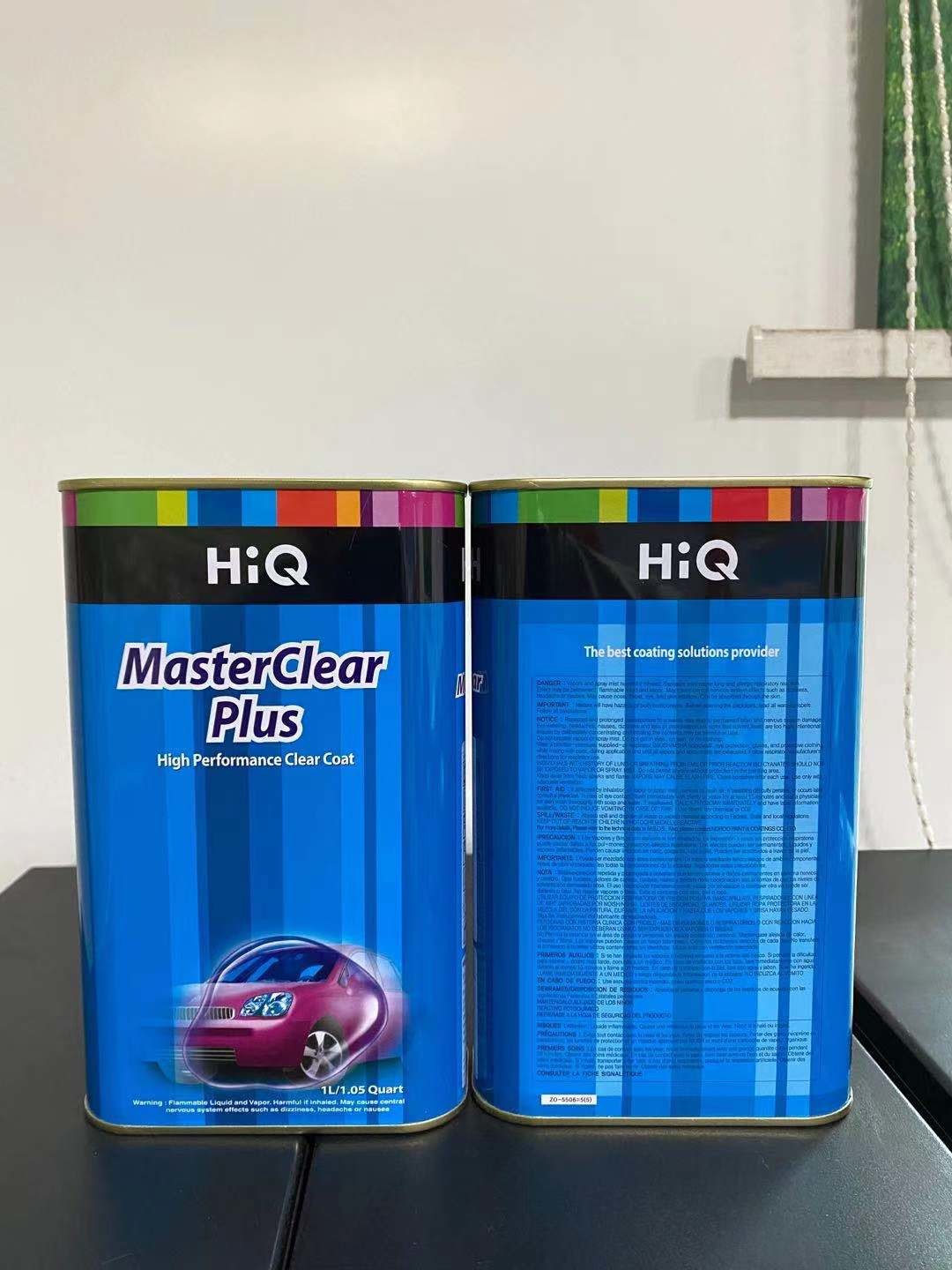 Rectangle Automotive Paint Cans 4000ml Empty Tin Containers