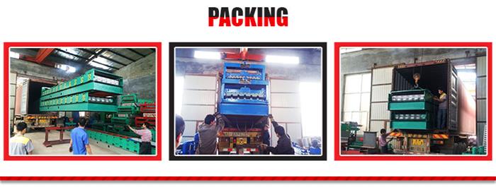 Automatic Glazed Tile Roll Forming Machine With 2.5 Ton Capacity Decoiler