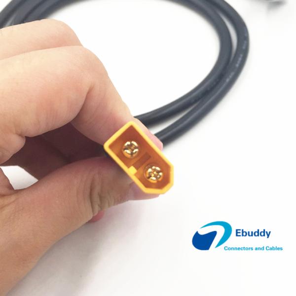 Red Epic Scarlet Camera 12V DC Power Cable Male XT60 to LEMO Right Angle Female