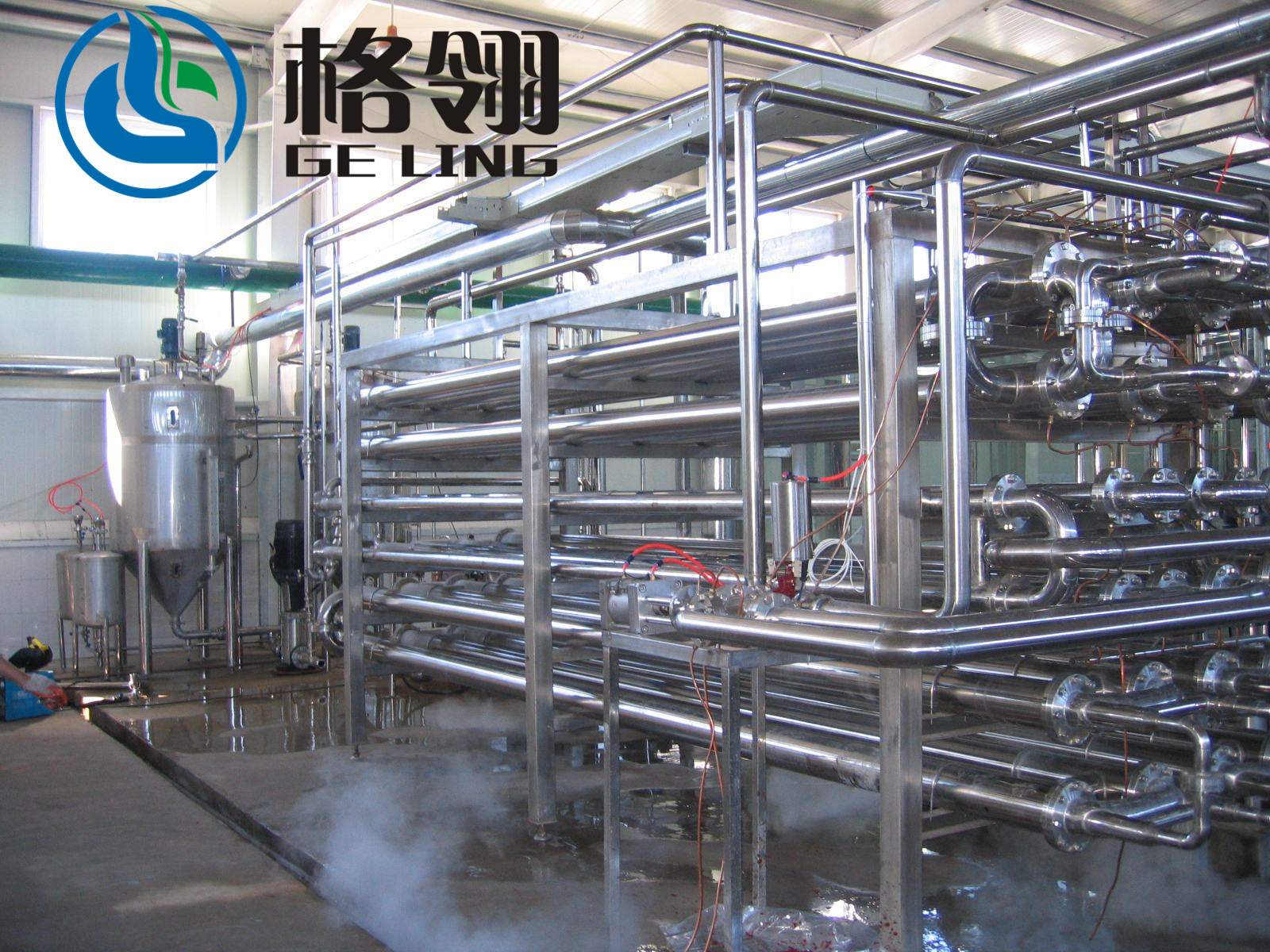 Stainless Steel Sterilization Machine High Temperature 1-100ton For Juice And Drink