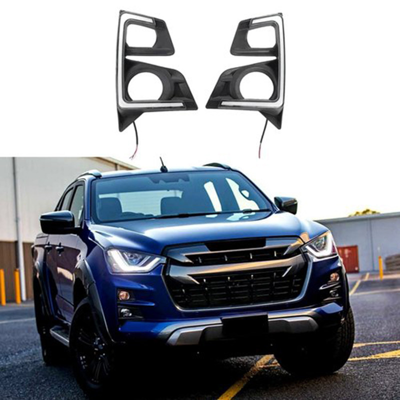 Dayness Pick Up Car Running Light For Isuzu Dmax 2021 Wholesale Offroad Car Accessories