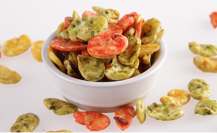 Chili Salty Fava Bean Snack Semi Soft Enlightened Fava Beans