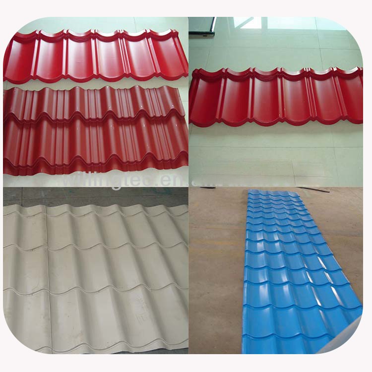 Alibaba china promotional glazed tile forming machine for 1100