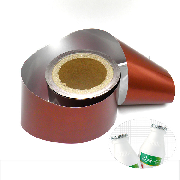 Custom Yogurt Packing Aluminum Foil Bottle Cap 80 To 100 Micron