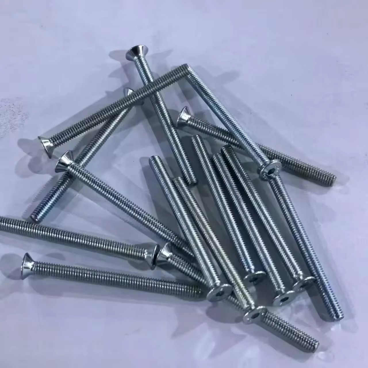 CNC Machining Steel Fabrication Services Fastening Screw Parts 3D Model For Car Assembly