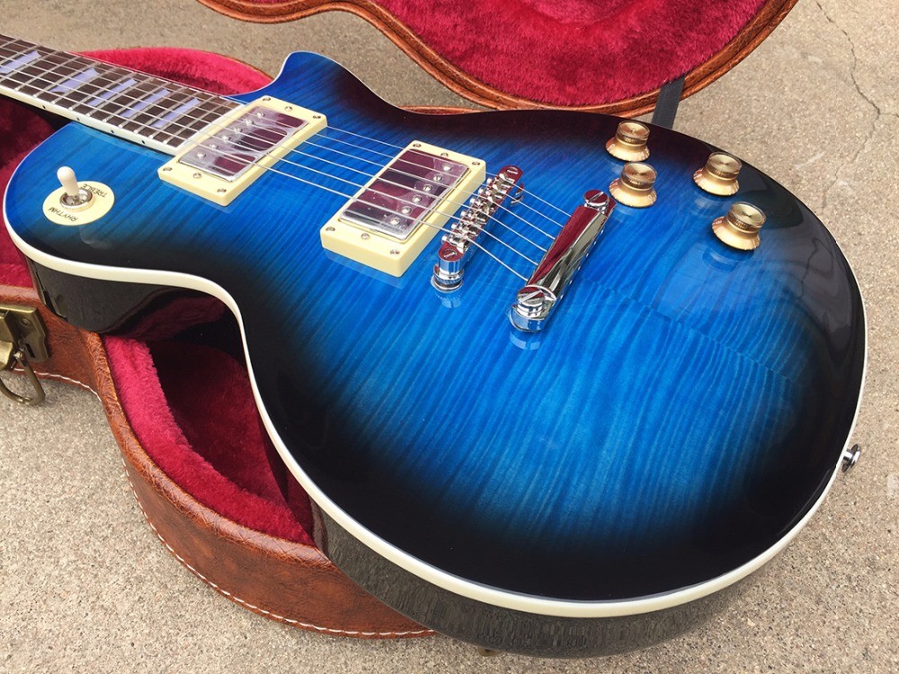 Unicorn "Vintage Standard" Honolulu LP Blue Electric Guitar