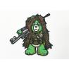 Buy cheap Boy Scout Clothing Embroidery Patches Bear Logo With Hook Backing from wholesalers