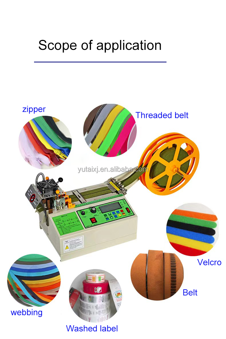 Continuous Operation Leather Strip Cutting Machine Adjustable Long Lasting