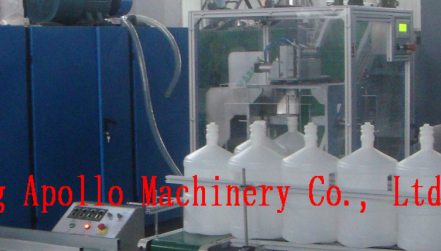 Milk Bottle Extrusion Blowing Moulding Machine 415V HDPE Plastic