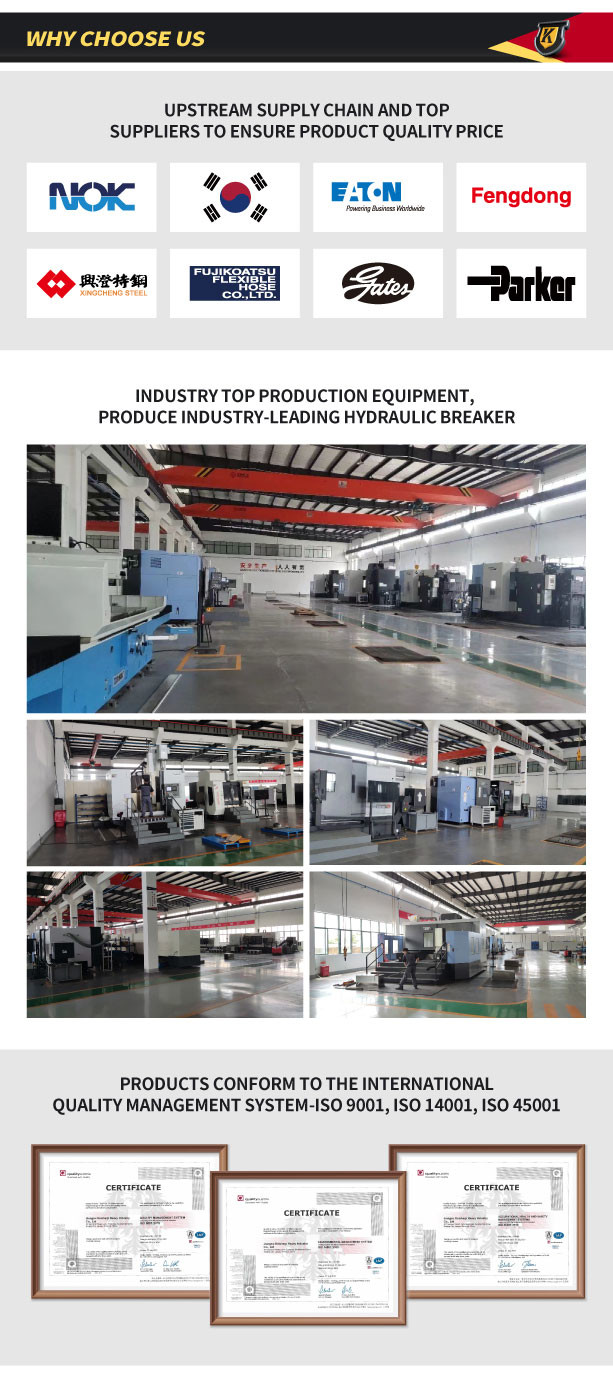 KS220 KS400 KS450 Through Bolt For Hydraulic Cylinder Parts