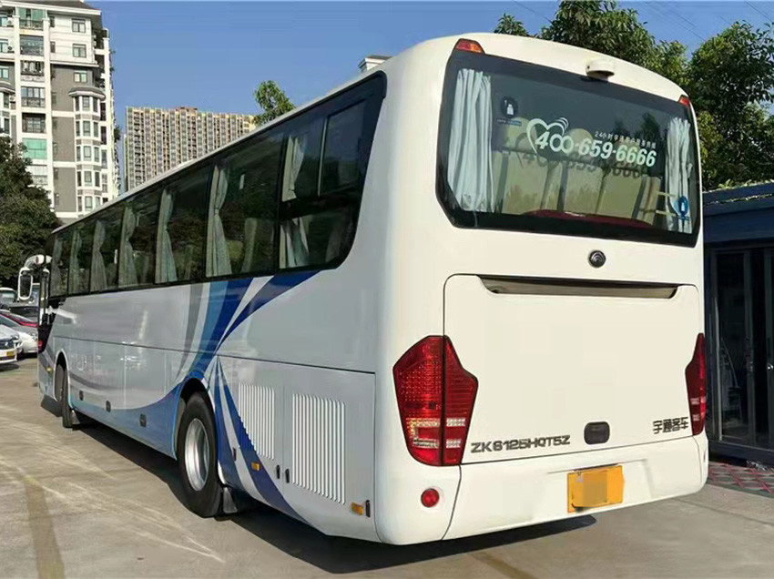Euro 5 LHD Diesel Used Passenger Bus 55 Seats Yutong ZK6125HQT5Z